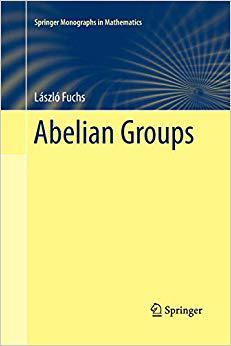 【预订】abelian groups
