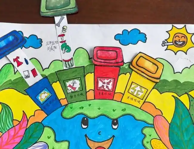 "减塑畅想 助力环保"——敖汉旗优秀主题绘画作品展示(二)