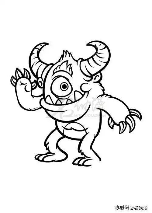 卡通角色绘画之卡通怪物的画法