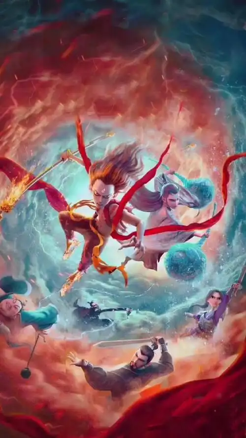 哪吒之魔童降世动态壁纸_高清竖屏视频下载-火萤壁纸