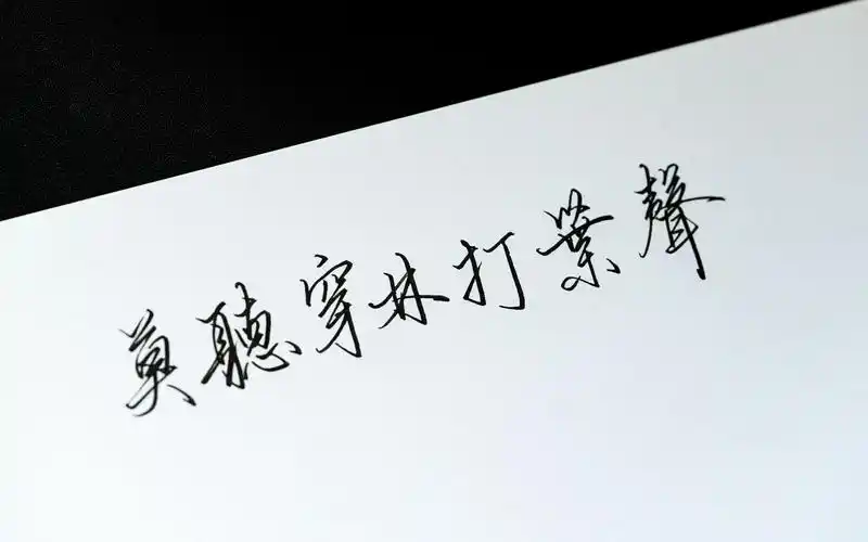 微距镜头下的钢笔笔迹看起来是真爽啊~~~_哔哩哔哩 (゜-゜)つロ 干杯