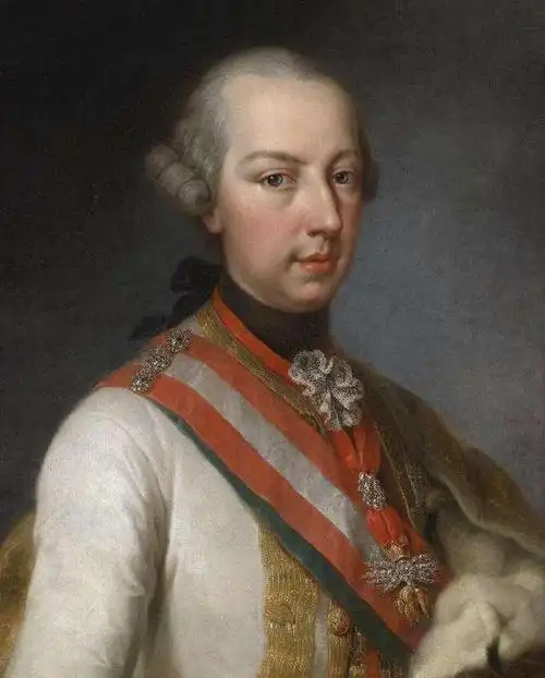 年轻英俊的弗兰茨·约瑟夫一世