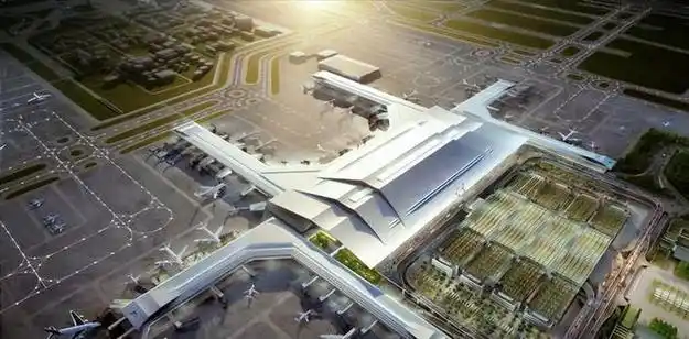 国内第一座t5航站楼堪比大兴机场预计2025年西安机场扩建完成