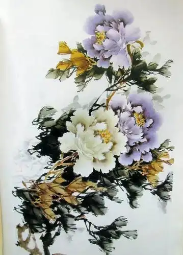 千姿百态画牡丹王绍华写意牡丹欣赏