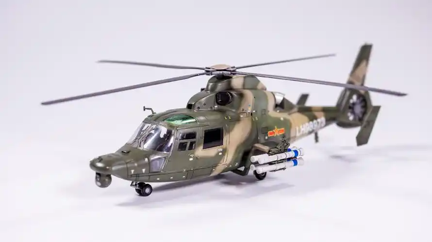 武装"海豚"——直-9wa武装直升机制作笔记