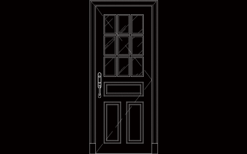 单扇门-01