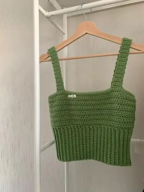钩针吊带背心