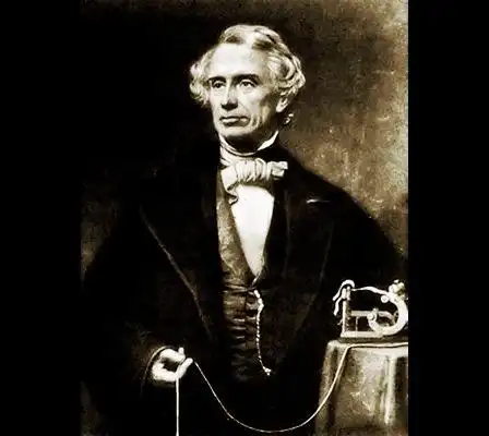 莫尔斯发出世界首份电报