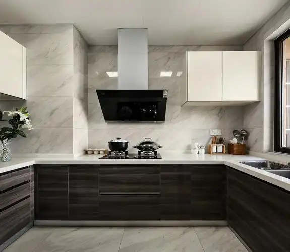 130㎡现代简约厨房装修设计图