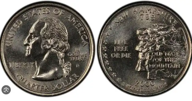 这款25美分硬币居然能卖$3000 .