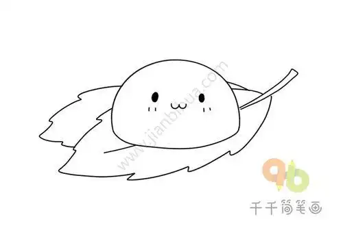 年糕简笔画可爱 年糕简笔画可爱儿童画