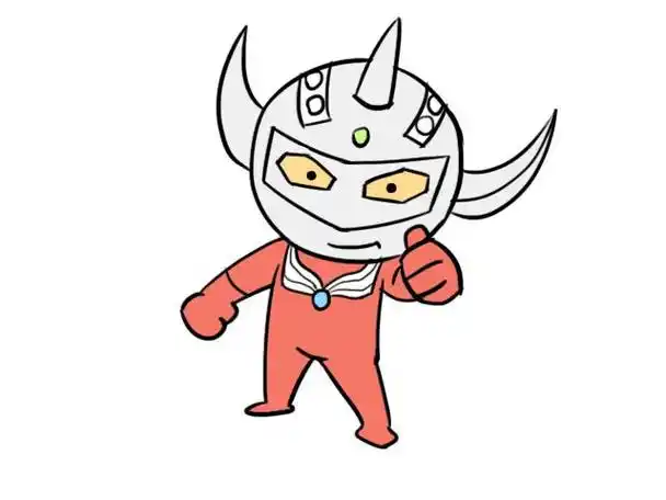 小林简笔画泰罗奥特曼简笔画