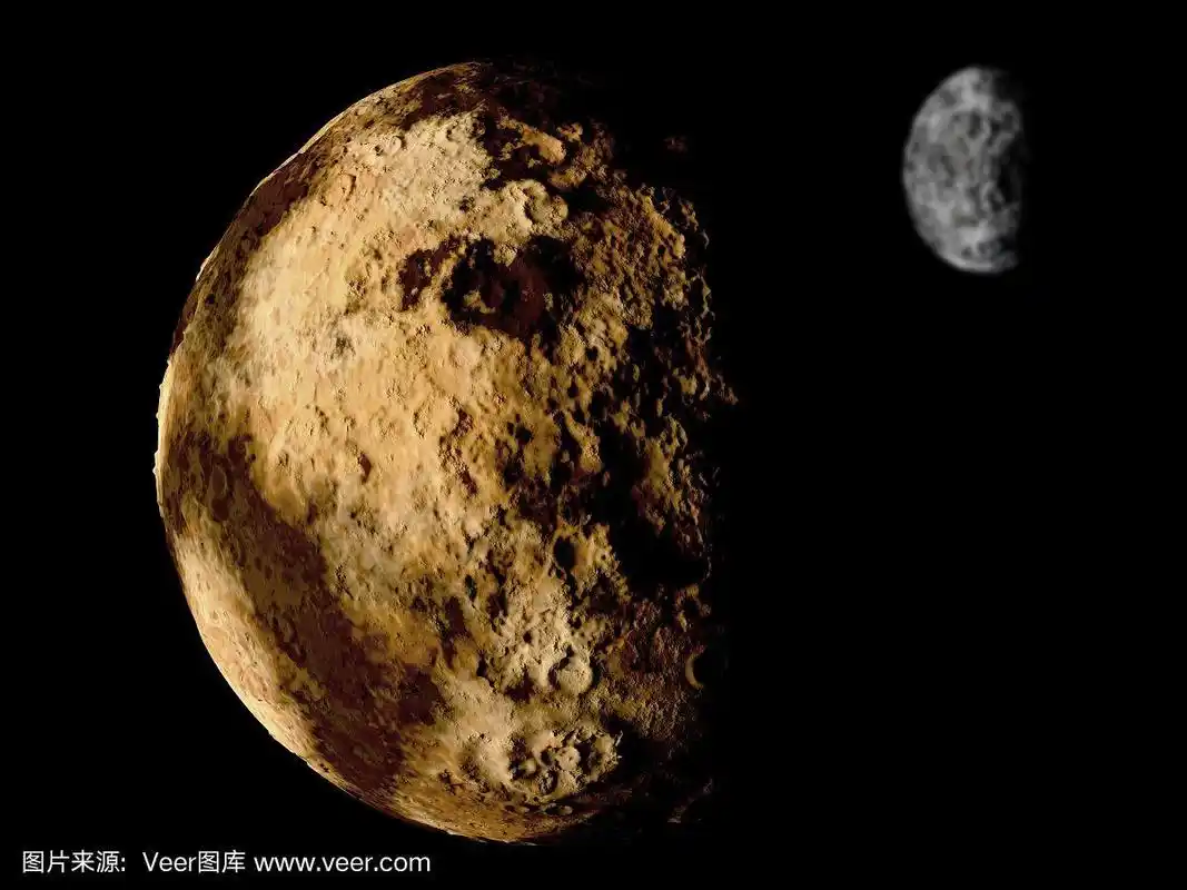 冥王星和它的卫星卡戎