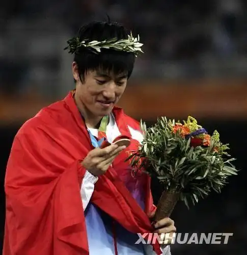 北京奥运会刘翔留下遗憾的背影_教育_中国台湾网