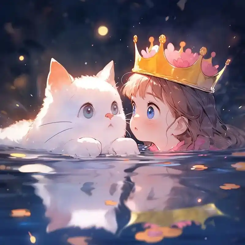 插画 #治愈画风 #猫 - 抖音