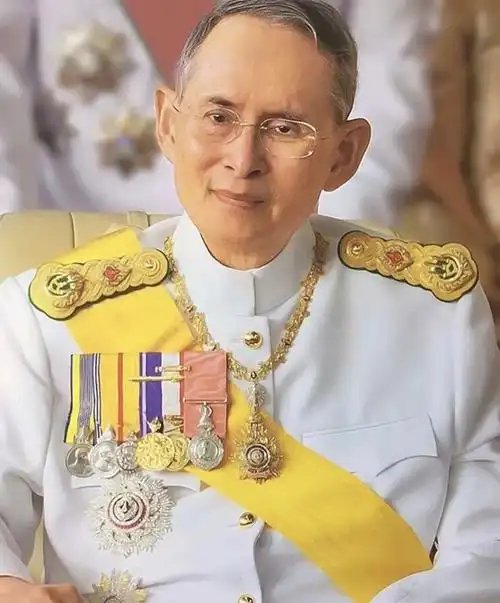 当年普密蓬国王的哥哥,拉玛八世国王在自己的寝宫被人暗杀,国王就是