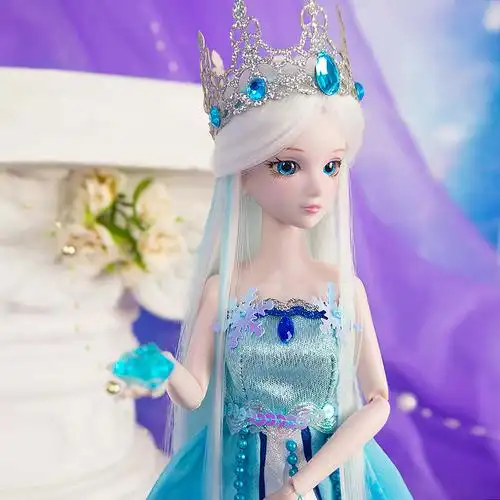 叶罗丽娃娃玩具夜萝莉冰公主女孩仿真洋娃娃罗丽仙子29cm菲灵全套