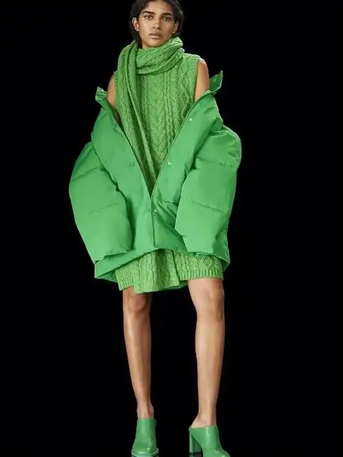 流行色从头绿到尾