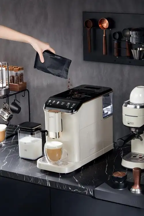 caso卡梭全自动拿铁咖啡机:一键告别制咖繁琐,2分钟立享咖啡醇香