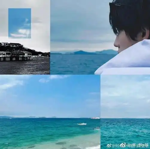 宋亚轩情人节海边随拍##宋亚轩侧颜营业照