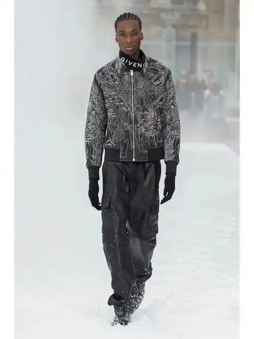 纪梵希ss23男装系列时装秀太帅了