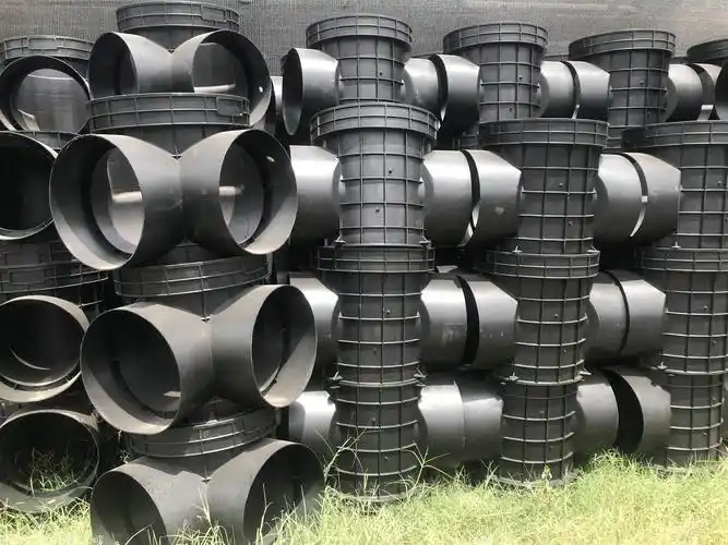 联塑塑料检查井流槽起始井pe检查井市政排污检查井