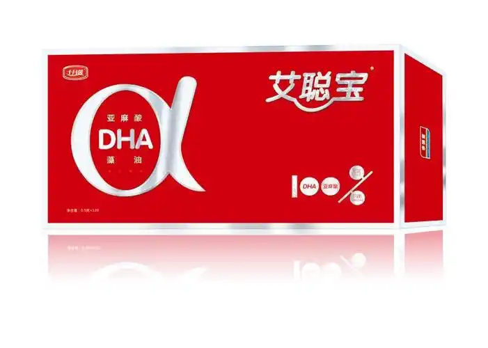 十月馨 艾聪宝 孕妇营养α亚麻酸dha藻油凝胶糖果 0.5g*120粒/盒 pf