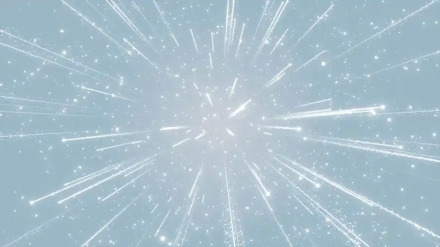 4k简洁白色粒子背景白色粒子视频背景