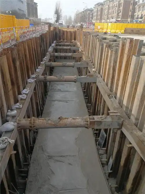 钢板桩租赁中钢板桩有2022-03-22钢板桩租赁中钢板桩支护施工工艺钢板