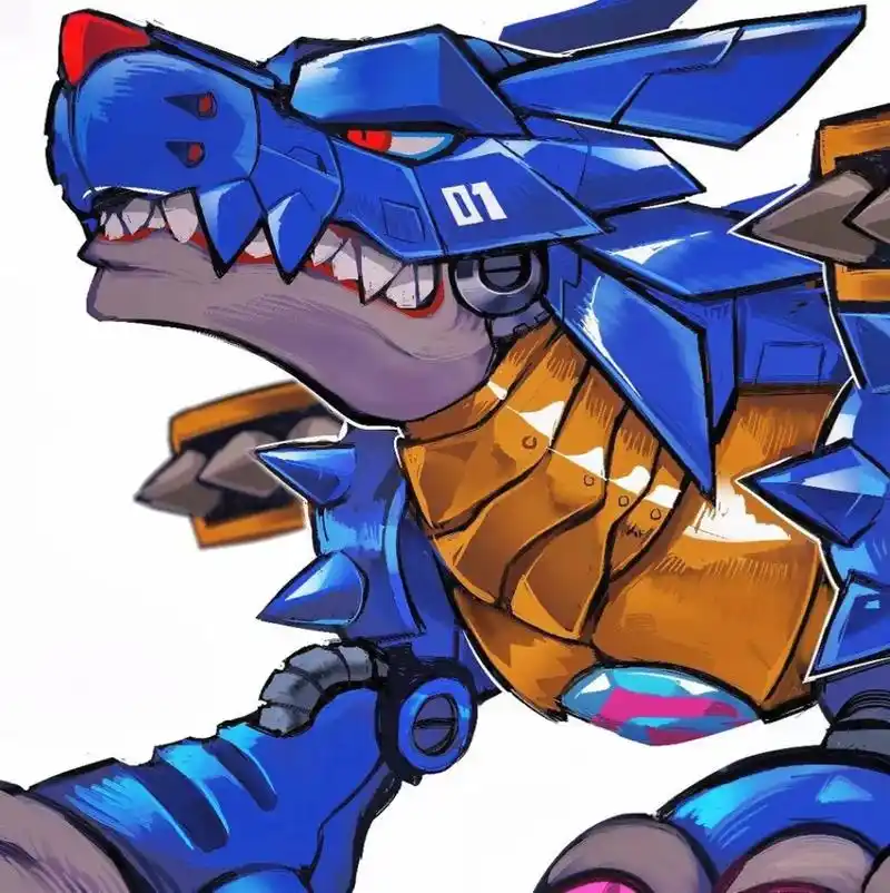 数码暴龙 #数码宝贝 #头像分享 - 抖音