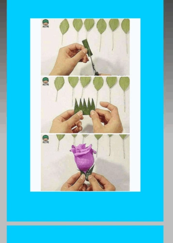 纸玫瑰折法 餐巾纸玫瑰花