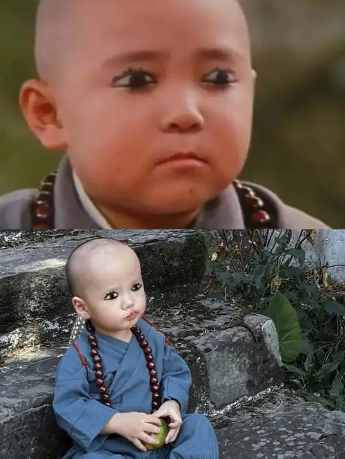 小和尚  #萌娃日常  #骗你生儿子  #笑林小子2之新乌龙院#嘴哥帮帮团