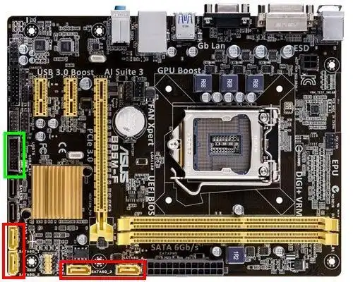 华硕b85主板,sata3和usb3是哪几个接口呀?有图,华硕b85m f,高手解答!