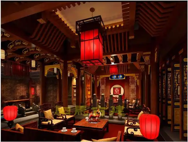 简约中式装修设计 价格: 来电议定 主营业务:仿古建筑,古建园林景观