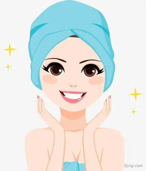 美容后白白的皮肤png素材透明免抠图片-其他元素