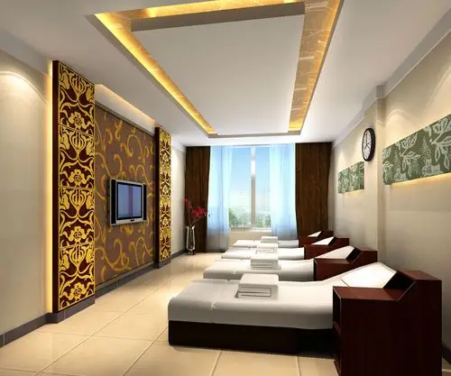 高档奢华足浴城室内装修图(含效果图)