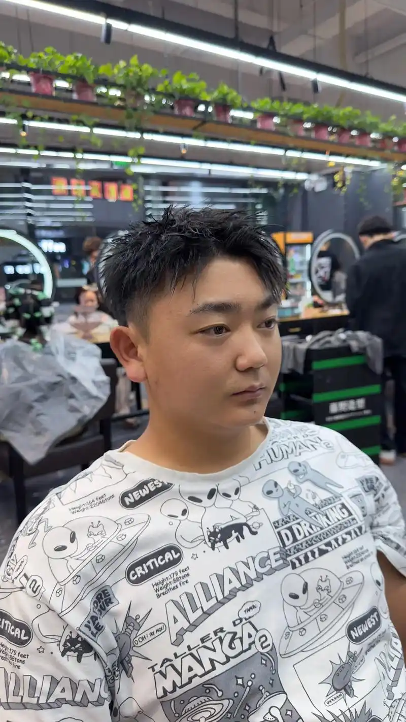 锡纸烫.锡纸前刺细软发质必备男士烫发锡纸烫前刺发型今天给大 - 抖音