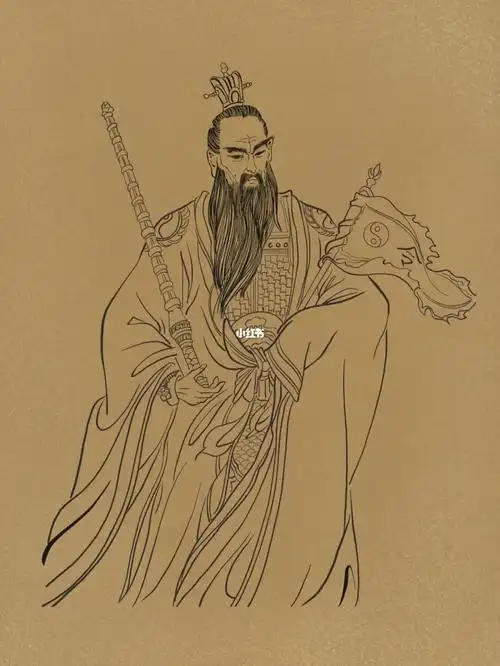 打卡手绘100天 day4– 你眼中的姜子牙