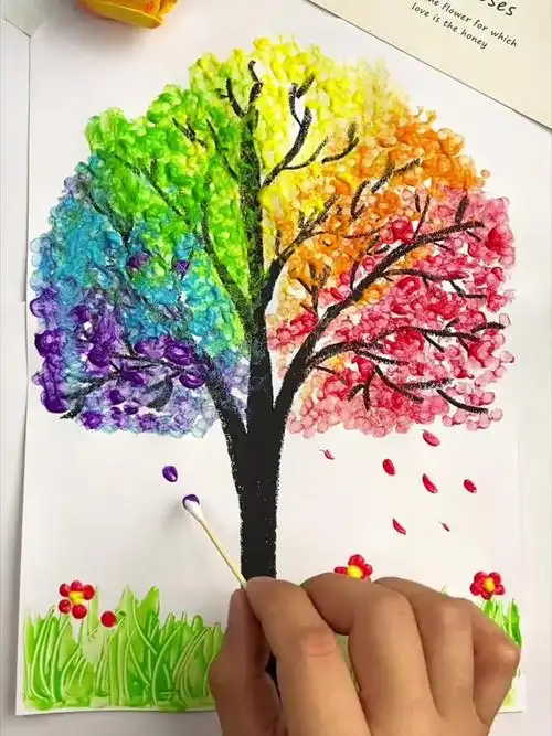 画一棵漂亮的大树吧