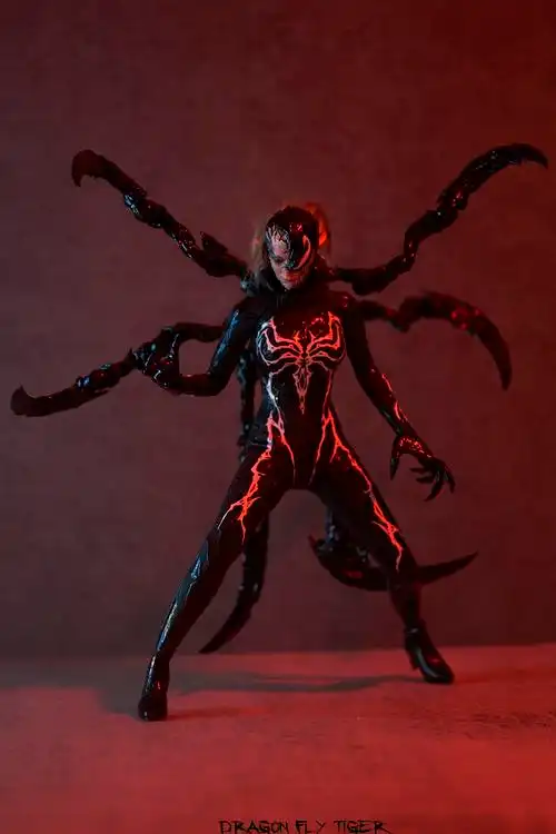 暗黑 女毒液_龙飞虎-站酷zcool