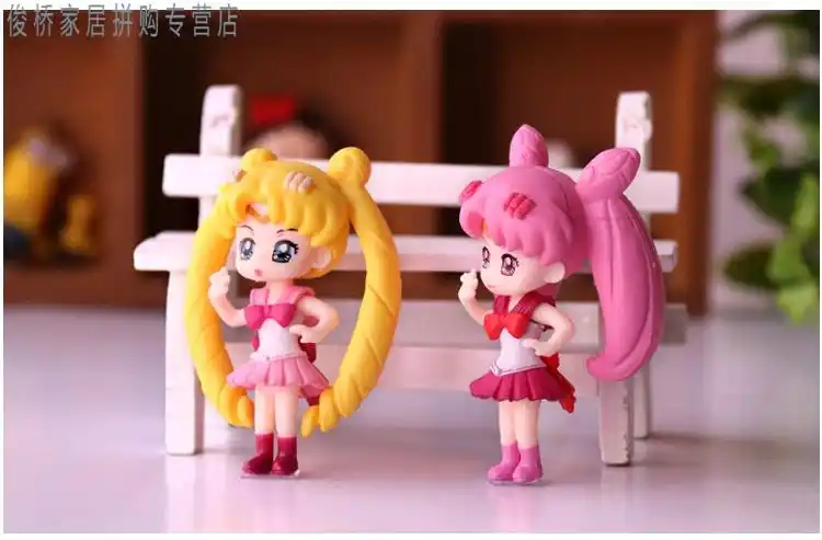 盲袋盲盒美少女战士玩偶模型摆件人偶少女心初音未来日漫可爱女孩美