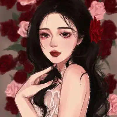 酷拽霸气动漫女生头像