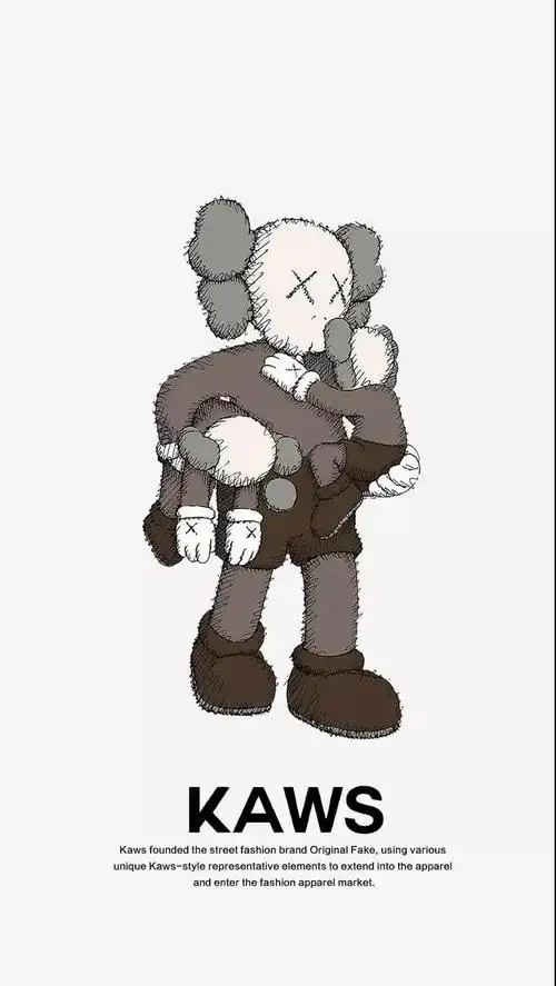 kaws壁纸抖音上面的_抖音kaws高清壁纸大全 - 环球手游网