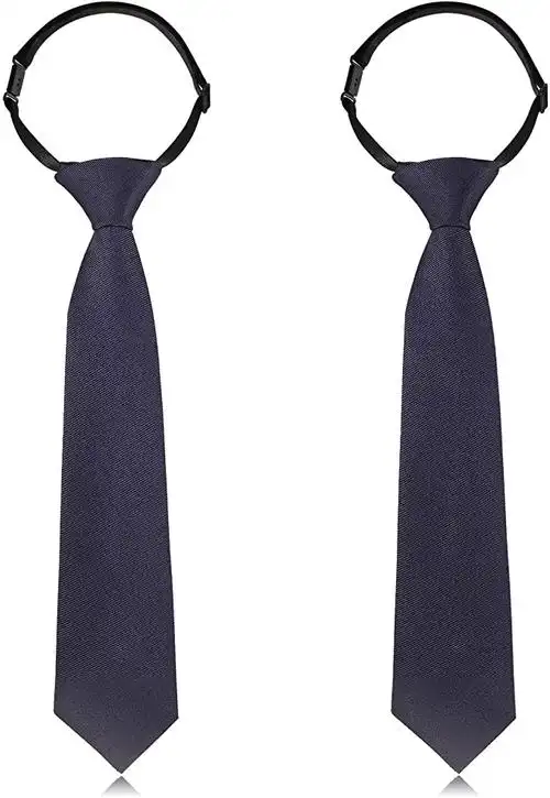 2 件儿童领带 男孩 领带 可调节儿童领带 预绑 可调节领带 适用于毕业