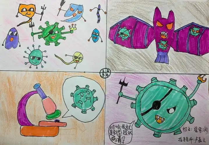 学生健康科普漫画之常识篇这个病毒到底是怎么回事为什么叫新型冠状