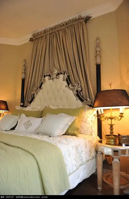 欧式古典风格卧室床