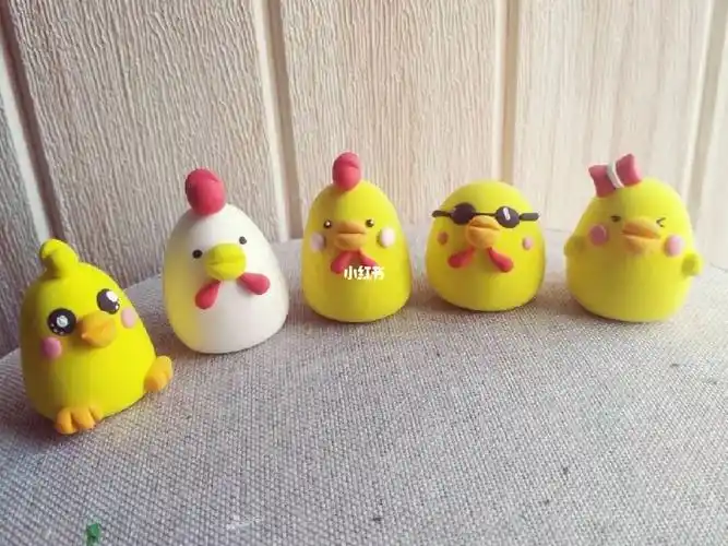 手指小鸡粘土系列