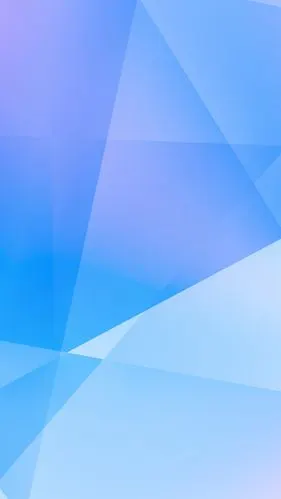 简约蓝色三角h5背景素材