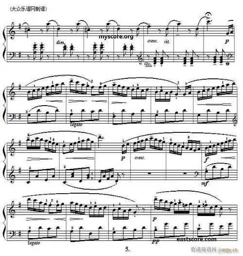 库劳小奏鸣曲(op55 no2)(3)