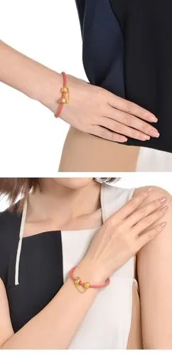 周生生足金charme黄金手链love转运珠吊坠金饰品女86801c定价